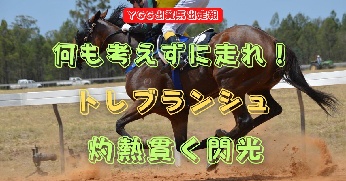何も考えずに走れ！　トレブランシュ　灼熱貫く閃光